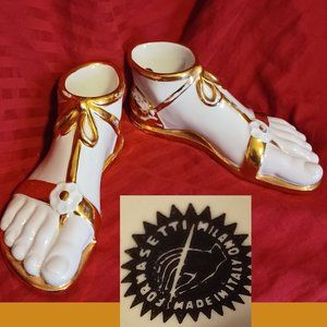 Worth $3,600."PIEDE ROMANO" by FORNASETTI-Milano - Roman Feet Pencil Holders